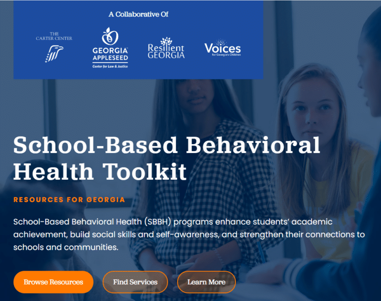 Website SchoolBased Behavioral Health Appleseed Center for